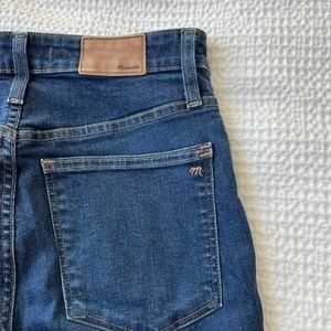Madewell Dark High Waisted Skinny Jeans, Size 29